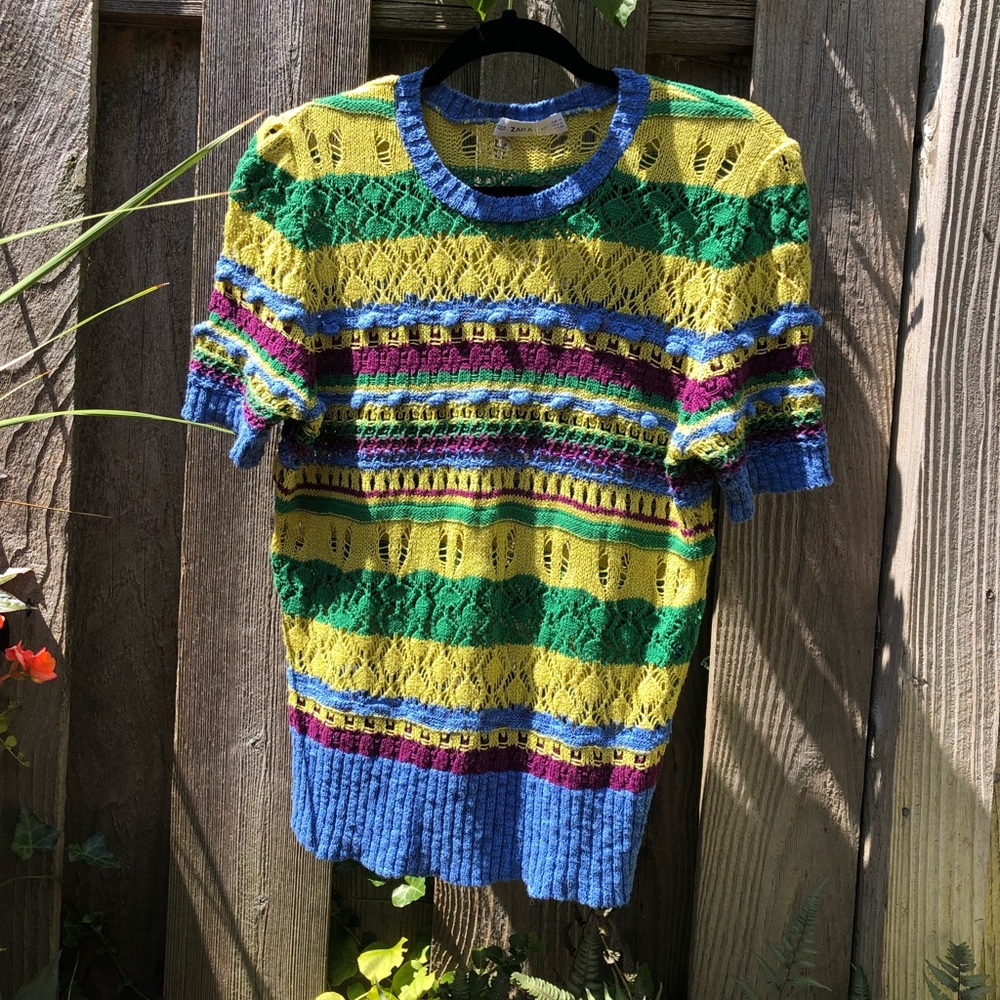 Cute Zara Knit Top